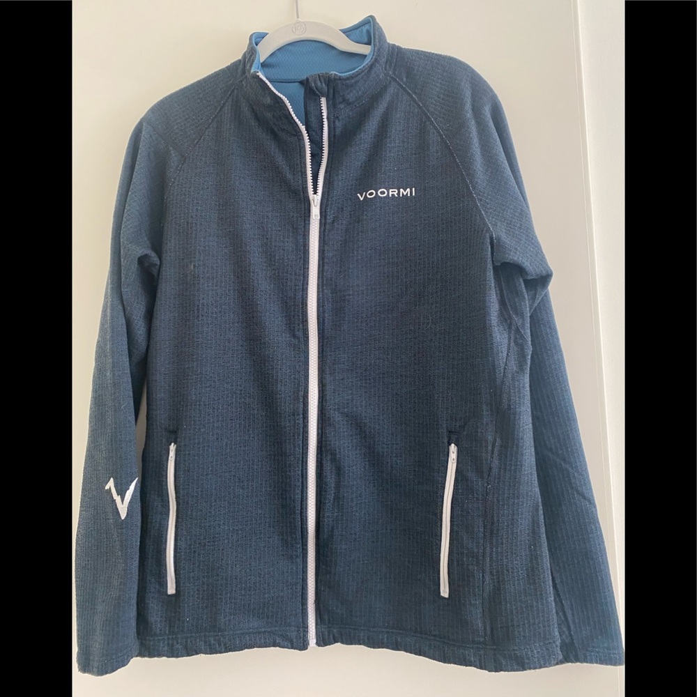 Voormi Men’s Dark Blue Large Full Zip Jacket